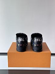 Colestore Louis Vuitton x Takashi Murakami LV Trainer Sneaker Black - 5