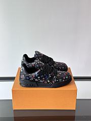 Colestore Louis Vuitton x Takashi Murakami LV Trainer Sneaker Black - 4