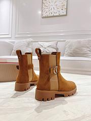 Colestore Louboutin CL Chelsea Booty Lug Low boots - Suede - Brown - Women - 2
