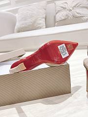 Colestore Christian Louboutin Condora Riviera Womens 100 Suede Pump Brown - 6