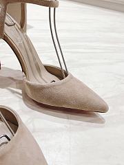 Colestore Christian Louboutin Condora Riviera Womens 100 Suede Pump Brown - 3
