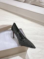 Colestore Louboutin Apostropha Mesh Strass 80 mm Black - 6