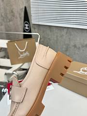 Colestore Louboutin CL Moc Lug Loafers - calf leather - Light Pink - Women - 5