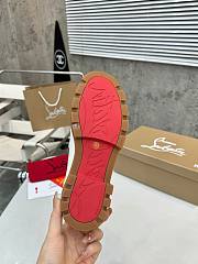 Colestore Louboutin CL Moc Lug Loafers - calf leather - White - Women - 5