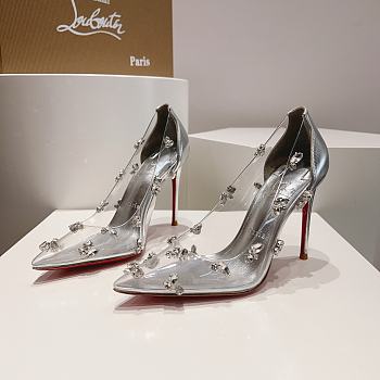 Colestore Christian Louboutin Degraqueen Silver