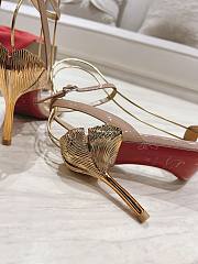 Colestore Christian Louboutin Ginko Girl 85mm Sandals Beige - 2