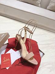 Colestore Christian Louboutin Ginko Girl 85mm Sandals Beige - 4