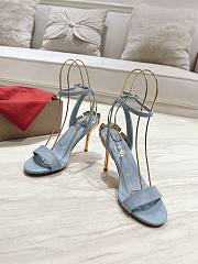 Colestore Christian Louboutin Ginko Girl 85mm Sandals Blue - 3