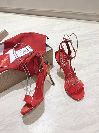 Colestore Christian Louboutin Ginko Girl 85mm Sandals Red