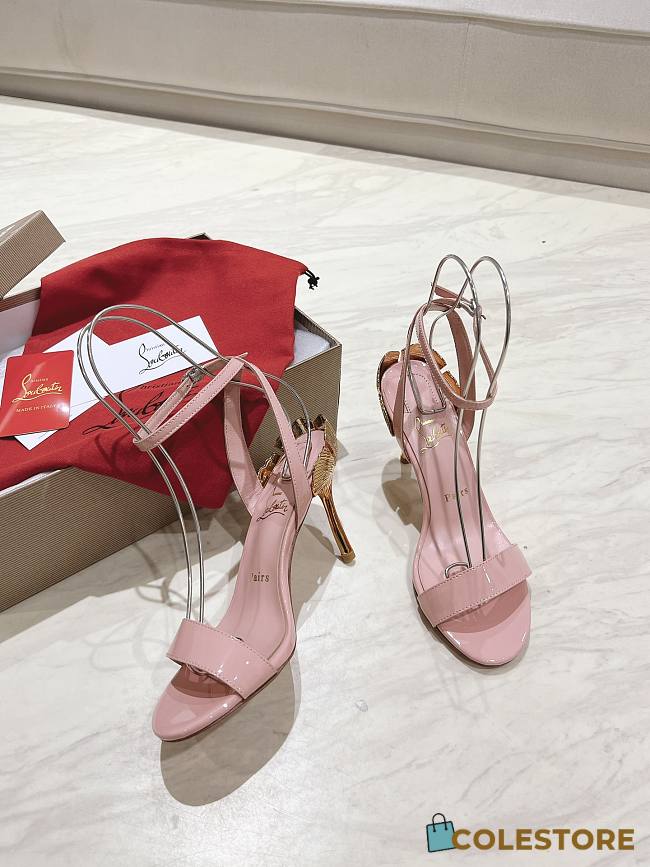 Colestore Christian Louboutin Ginko Girl 85mm Sandals Pink - 1