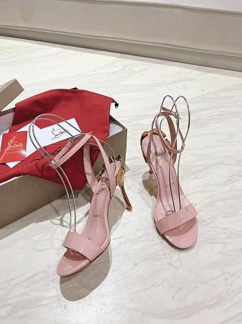 Colestore Christian Louboutin Ginko Girl 85mm Sandals Pink