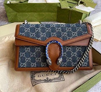 Colestore Gucci Dionysus Small denim shoulder bag 20cm