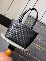 Colestore Chanel Cambon Large Tote Bag 30x25x15cm - 1