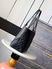 Colestore Chanel Cambon Large Tote Bag Black 30x25x15cm - 5