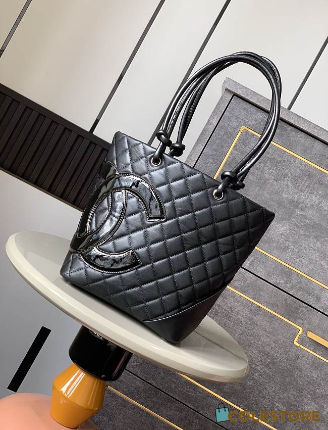 Colestore Chanel Cambon Medium Tote Bag 24x20x8cm - 1