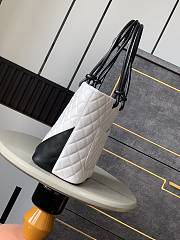 Colestore Chanel Cambon Medium Tote Bag White 24x20x8cm - 6