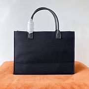 Colestore Versace La Medusa Denim Large Tote Bag Black 40x16x29cm - 4