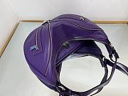 Colestore Versace Repeat Hobo Bag Purple 29 cm - 4