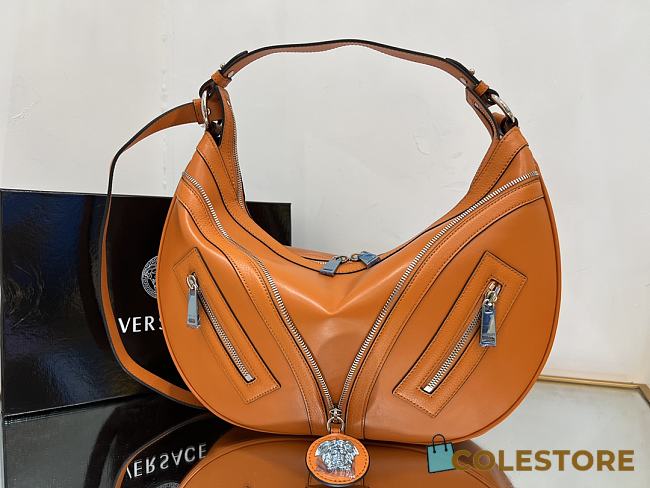 Colestore Versace Repeat Hobo Bag Orange 40 cm - 1