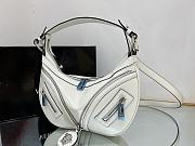 Colestore Versace Repeat Hobo Bag White 20 cm - 3