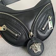 Colestore Versace Repeat Hobo Bag Black 20 x 4 x 13cm - 5