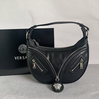 Colestore Versace Repeat Hobo Bag Black 29 x 5 x 18cm