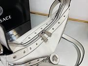Colestore Versace Repeat Hobo Bag Rockstud White 29 x 5 x 18cm - 6
