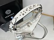 Colestore Versace Repeat Hobo Bag Rockstud White 40 x 8 x 28cm - 4