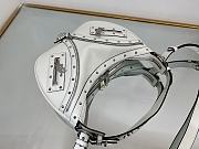 Colestore Versace Repeat Hobo Bag Rockstud White 40 x 8 x 28cm - 5