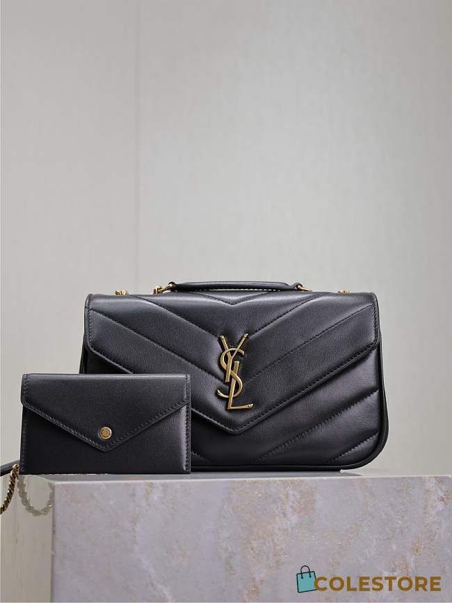 Colestore YSL Saint Laurent Lou Lou Black Size 29 cm - 1