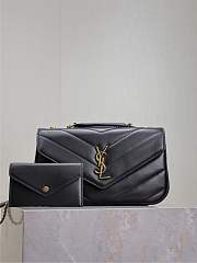 Colestore YSL Saint Laurent Lou Lou Black Size 29 cm - 1
