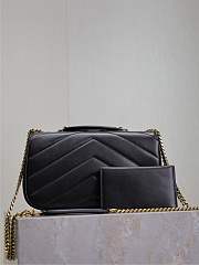 Colestore YSL Saint Laurent Lou Lou Black Size 29 cm - 6