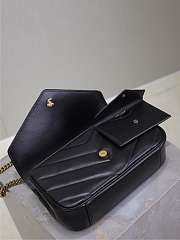 Colestore YSL Saint Laurent Lou Lou Black Size 29 cm - 5