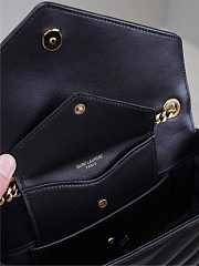 Colestore YSL Saint Laurent Lou Lou Black Size 29 cm - 3