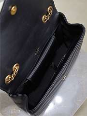 Colestore YSL Saint Laurent Lou Lou Black Size 29 cm - 2