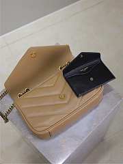 Colestore YSL Saint Laurent Lou Lou Beige Size 24 cm - 5