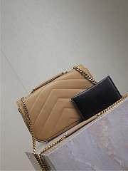 Colestore YSL Saint Laurent Lou Lou Beige Size 24 cm - 4