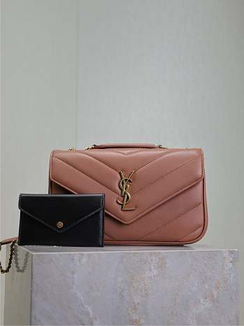 Colestore YSL Saint Laurent Lou Lou Samon Color Size 24 cm