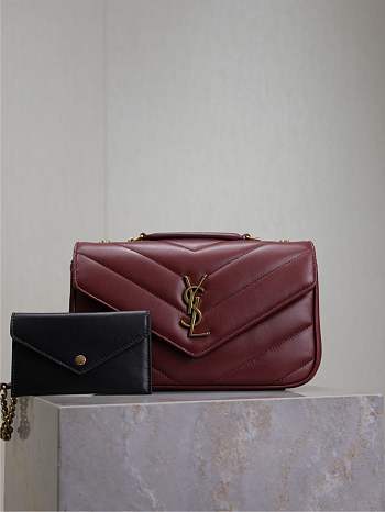 Colestore YSL Saint Laurent Lou Lou Rouge Size 24 cm