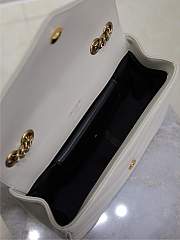 Colestore YSL Saint Laurent Lou Lou White Size 24 cm - 4