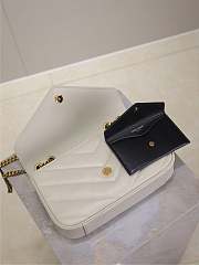 Colestore YSL Saint Laurent Lou Lou White Size 24 cm - 6