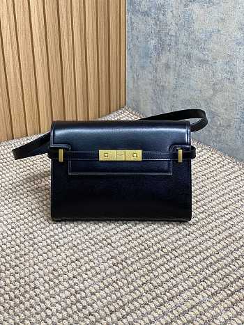 Colestore YSL Saint Laurent Ysl Manhattan Bag Black 24x6x17.5cm