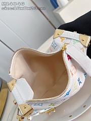 Colestore Louis Vuitton x Takashi Murakami Side Trunk MM White 25SS New Bag 23 x 16 cm - 2
