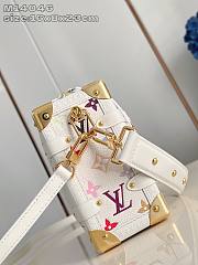 Colestore Louis Vuitton x Takashi Murakami Side Trunk MM White 25SS New Bag 23 x 16 cm - 4
