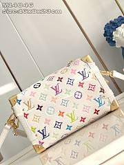 Colestore Louis Vuitton x Takashi Murakami Side Trunk MM White 25SS New Bag 23 x 16 cm - 3