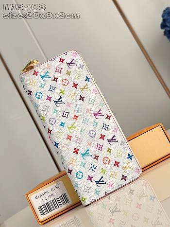 Colestore Louis Vuitton x Takashi Murakami New 25SS Clémence Wallet 20 x 9 x 2 CM