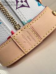 Colestore Louis Vuitton x Takashi Murakami Alma BB White 23 x 17 x 11 cm - 2