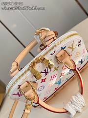 Colestore Louis Vuitton x Takashi Murakami Alma BB White 23 x 17 x 11 cm - 5