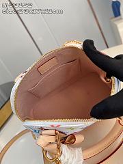 Colestore Louis Vuitton x Takashi Murakami Alma BB White 23 x 17 x 11 cm - 3