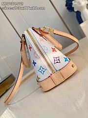 Colestore Louis Vuitton x Takashi Murakami Alma BB White 23 x 17 x 11 cm - 4